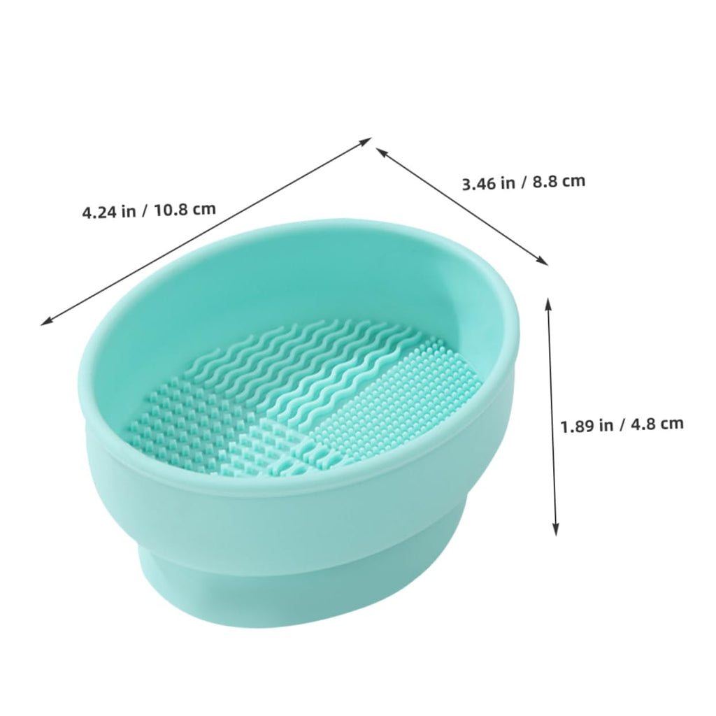 Silicone Real Makeup Brush Cleaning Bowl 