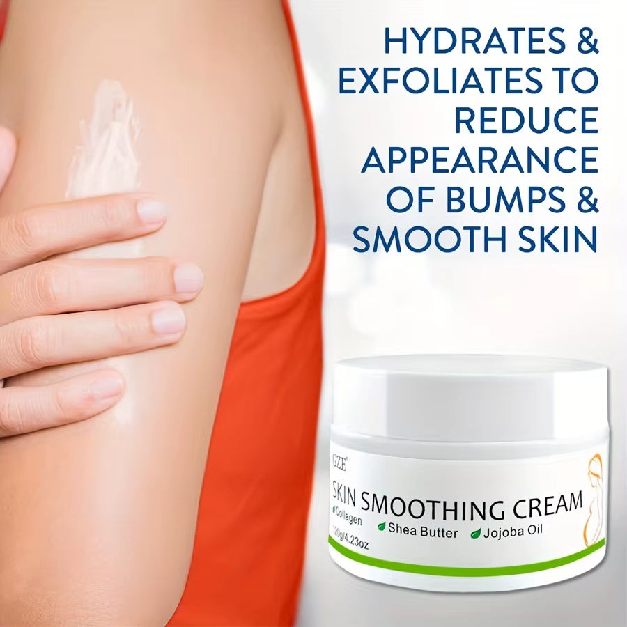 Skin Smoothing Cream with Cocoa Butter & Olive to Lighten Postpartum Obesity Marks
