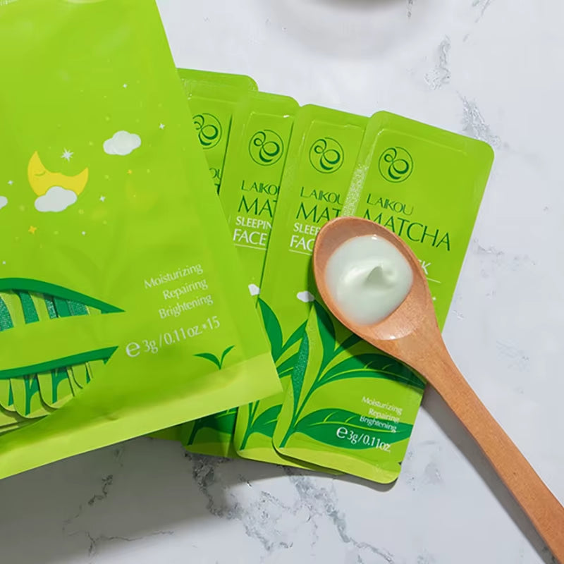 Moisturizing Facial Mask anti Wrinkle Hydrating Face Sleeping Mask Brightening Night 5 Pcs 
