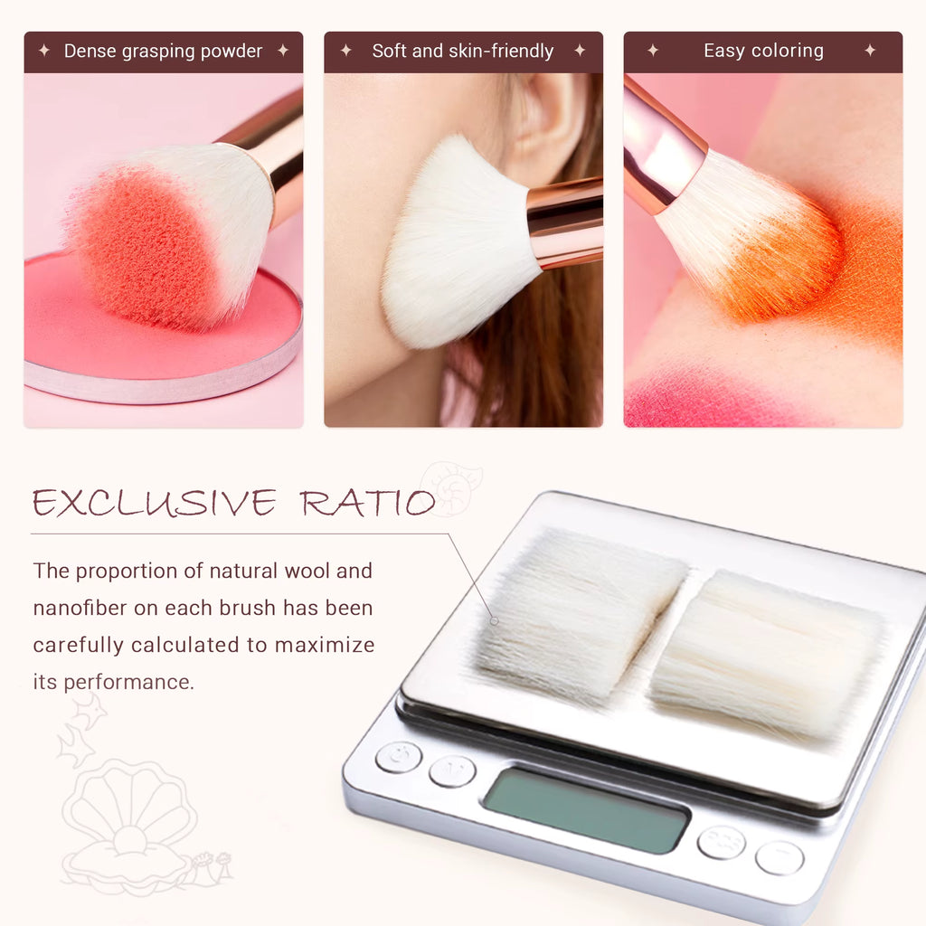 Professional Makeup Brushes Set,25Pcs Makeup Brush Foundation Powder Eyeshadow Liner Face & Neck