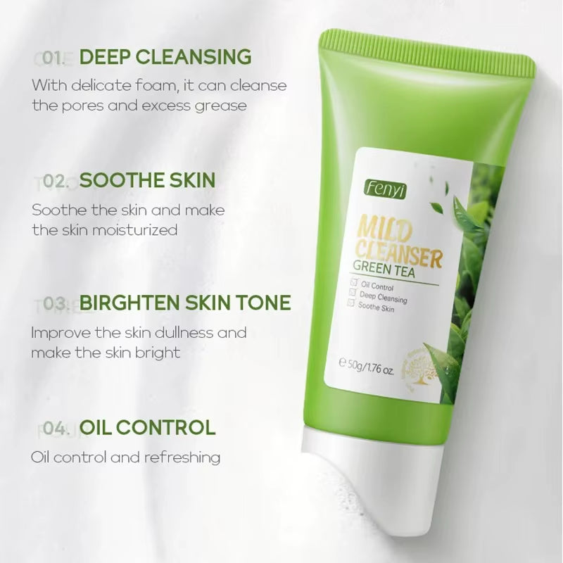 Vitamin C Facial Cleansing Moisturizing Blackhead Removal Skincare Cleanser 