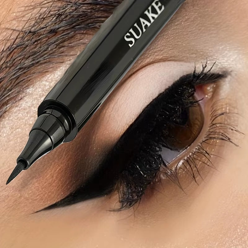 Black Waterproof, Sweat-Proof, and Smudge-Proof Eyeliner Creates a Natural Look and Glides on Quickl...