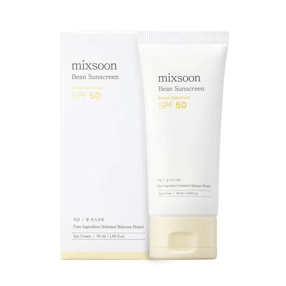 Korean Mixsoon Bean  Essence Sunscreen Centella Facial Cl Moisturizing Cream