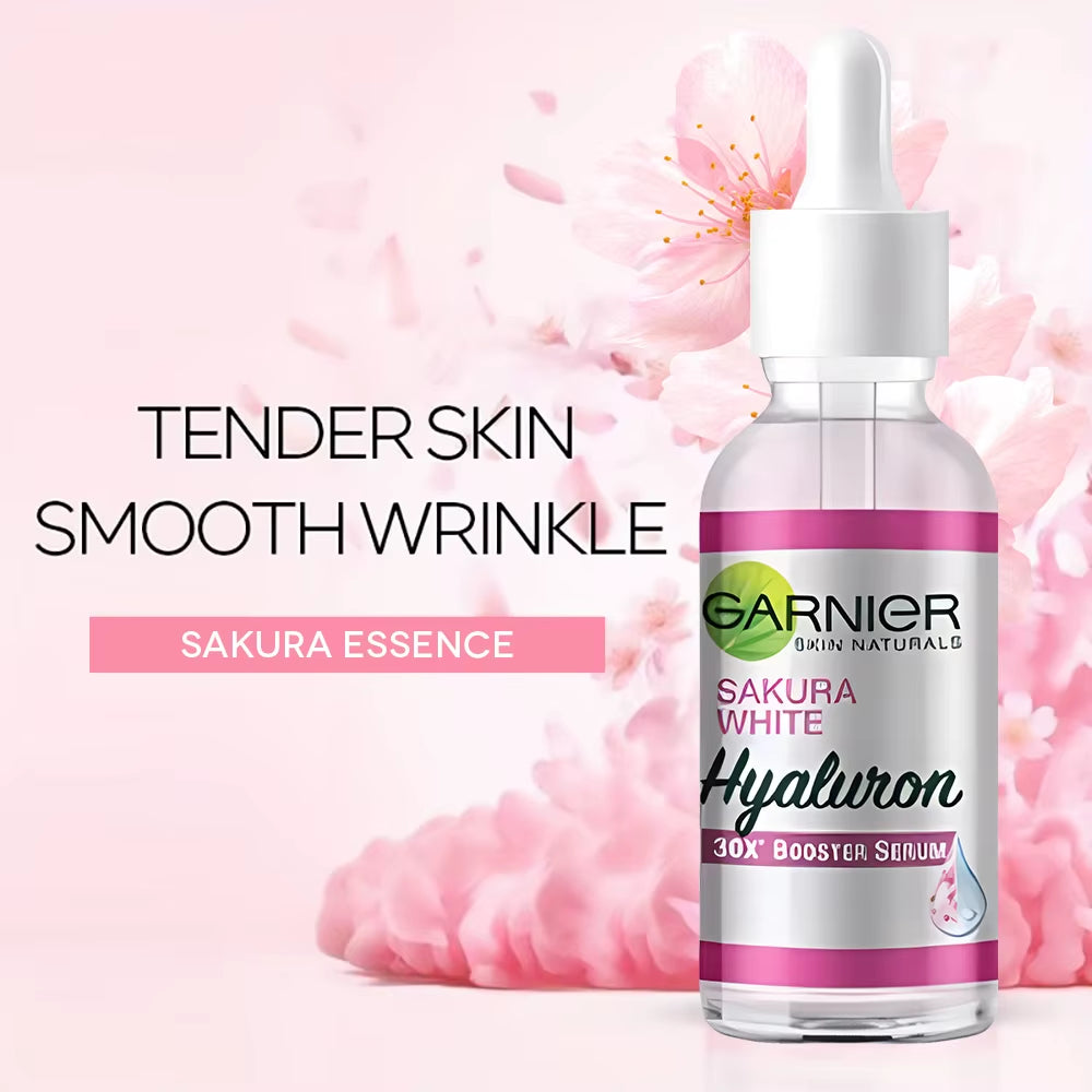 GARN Nier Pink Serum Sakura Glow 30X Hyaluronic Booster Moisturizing Serum