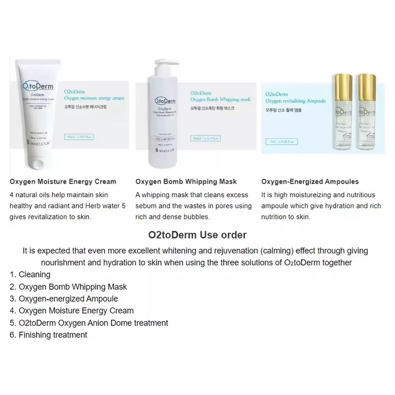 Toderm Face Cream Skin Clearing Oxygen Facial Spray 