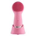 Electric Silicone Facial Cleanser Brush - Vibration Massage Roller & Waterproof Pore Cleaner, Skinca...