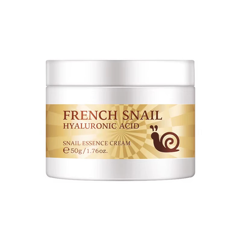 Snail Face Cream Hyaluronic Acid Moisturizer Firming Facial Cream Collagen 