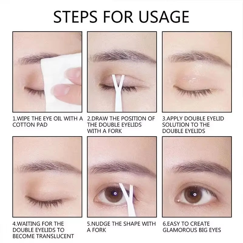 Professional Lasting Styling Shaping Cream Double Eyelid Long Invisible Tools