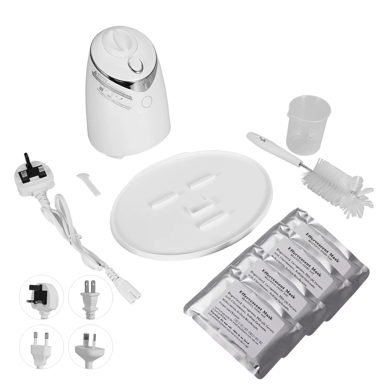  DIY Natural Fruit Vegetable Face Mask Maker Facial Care Fresh Collagen Beauty Machine 