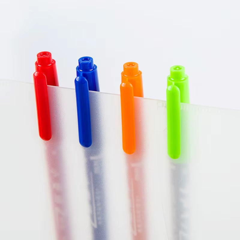 Twin Tip Permanent Art Markers Pens, Fine Point, Waterproof, Oily, Black,Red,Blue Ink, Painting, eyeliner