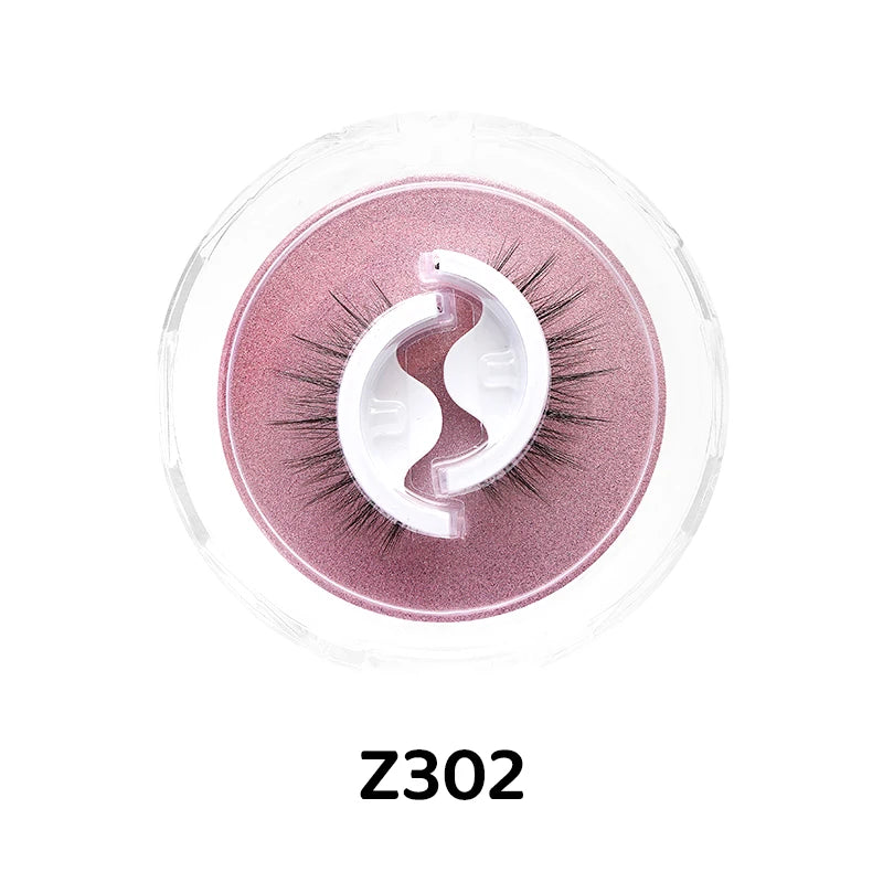 Self Adhesive Eyelashes Natural Reusabale - Glamorous Best Seller