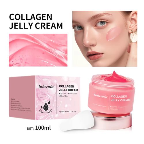 Collagen Jelly Cream Niacinamide Tightening Soothing Moisturizing Anti-Aging Firmness Hydratio...
