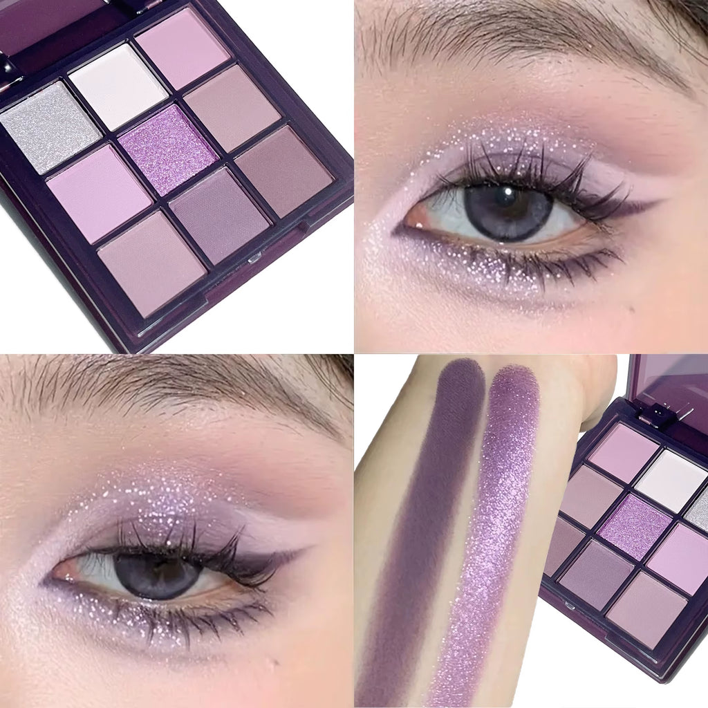 Purple Charm Dream Girl Nine-Color Eye Shadow 