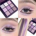 Purple Charm Dream Girl Nine-Color Eye Shadow 