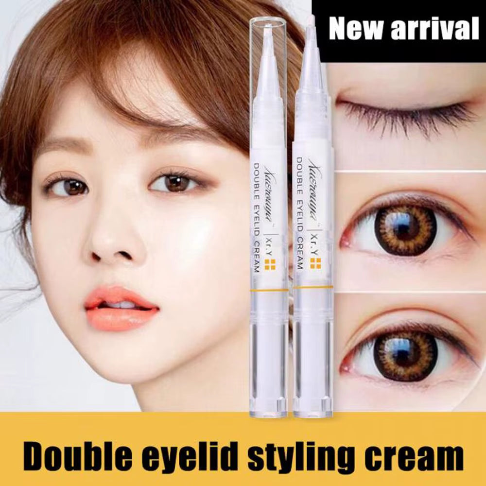 Long Lasting Invisible Double Eyelids Super Stretch Traceless Eyelid Gel Eyelid Tool Double Eyelid C...